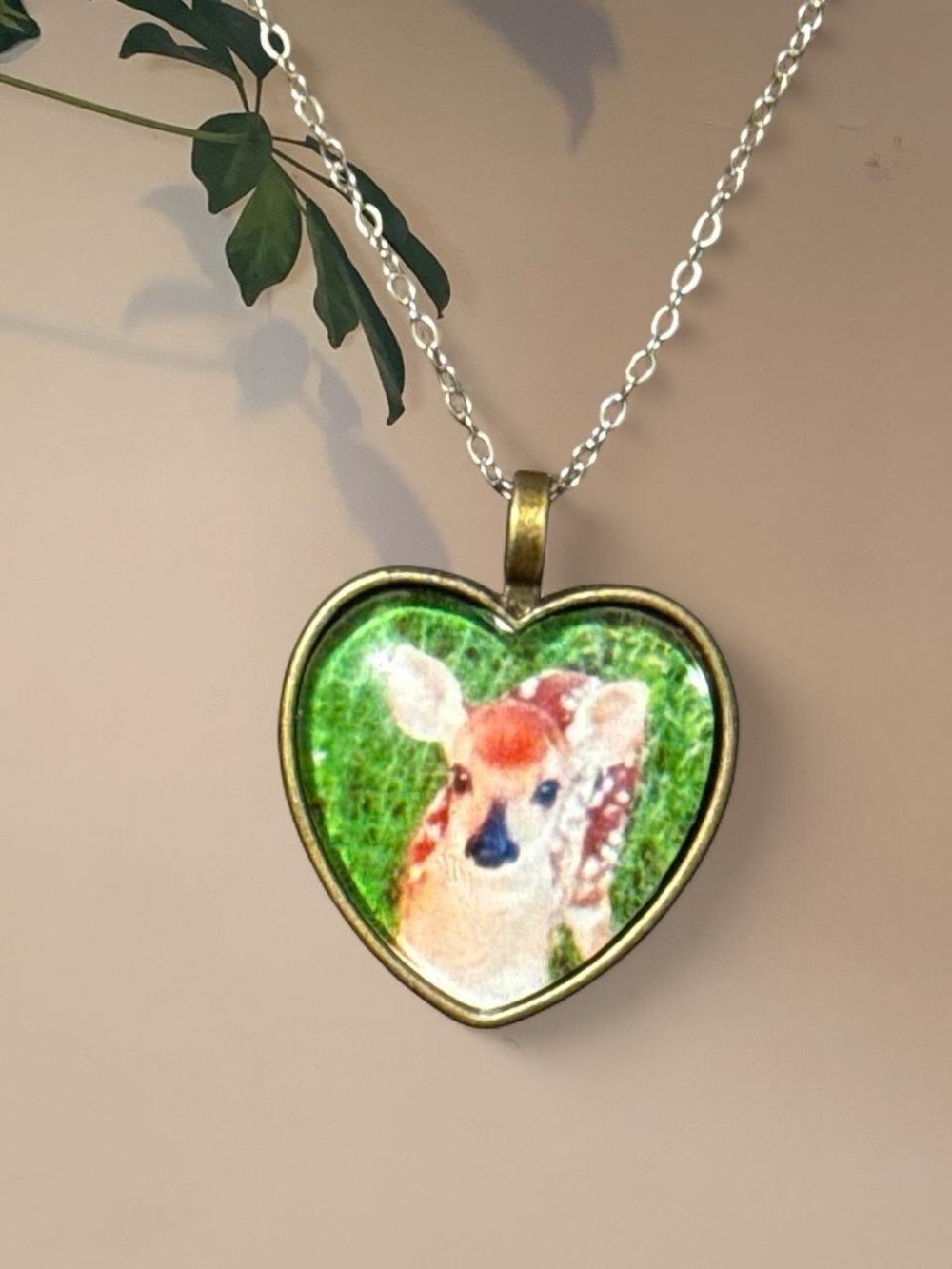 Cottagecore Deer Necklace